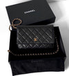 Chanel WOC in Black Caviar in Box