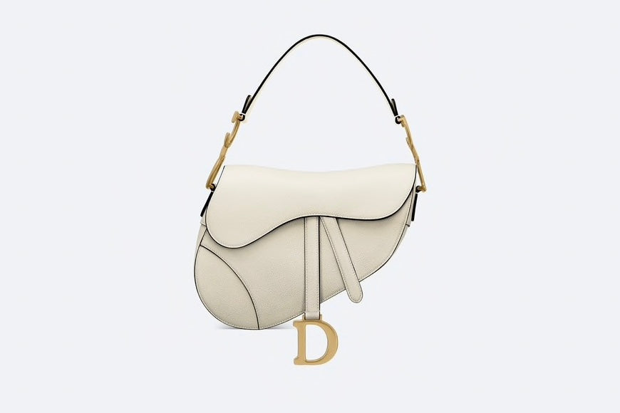 Dior Saddle Bag Medium White